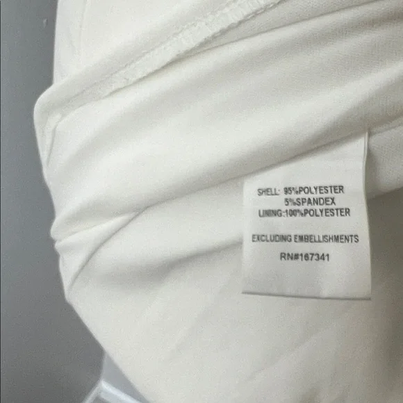 Hello Molly Elegant White Midi Dress - Picture 4 of 4